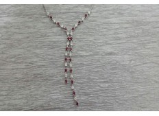 Diamond Ruby Necklace